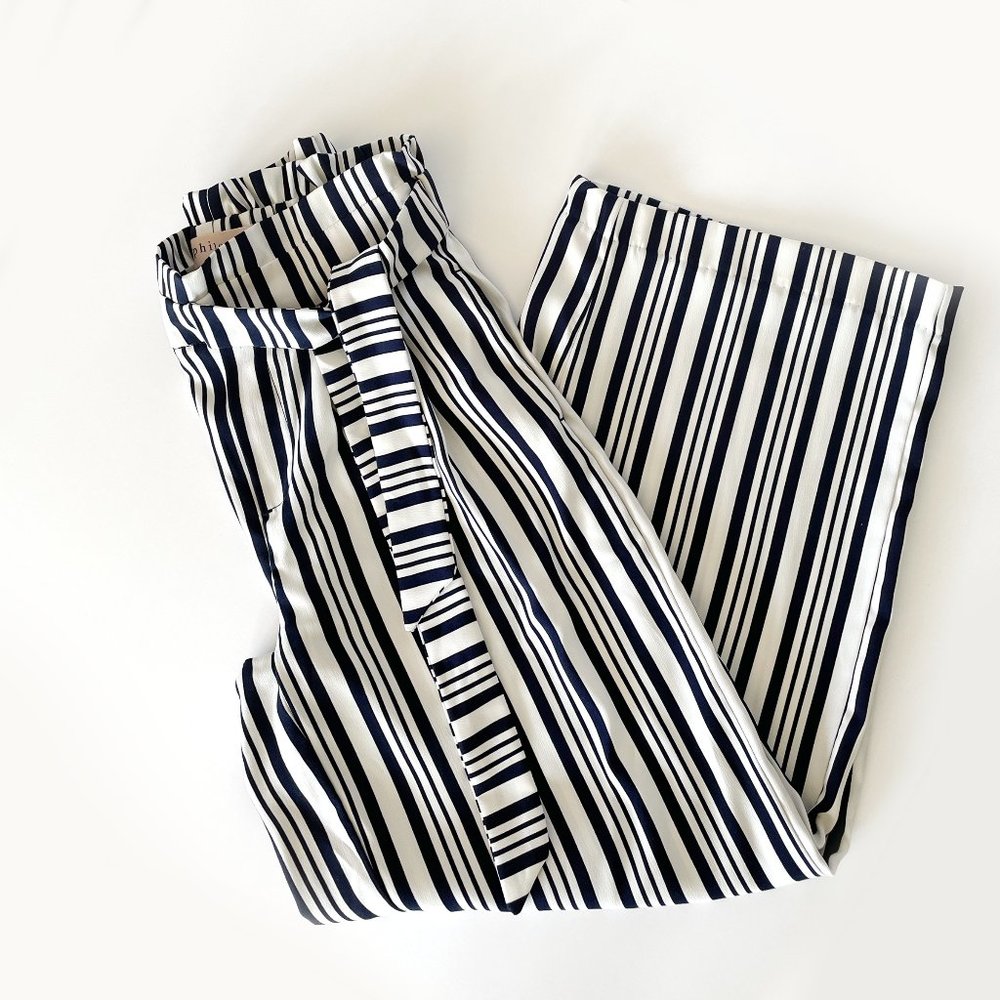 Philosophy High Waist Wide Leg Pants